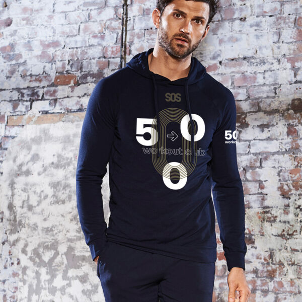 SOS  - 500 Club Unisex Fitness Hoodie Thumbnail