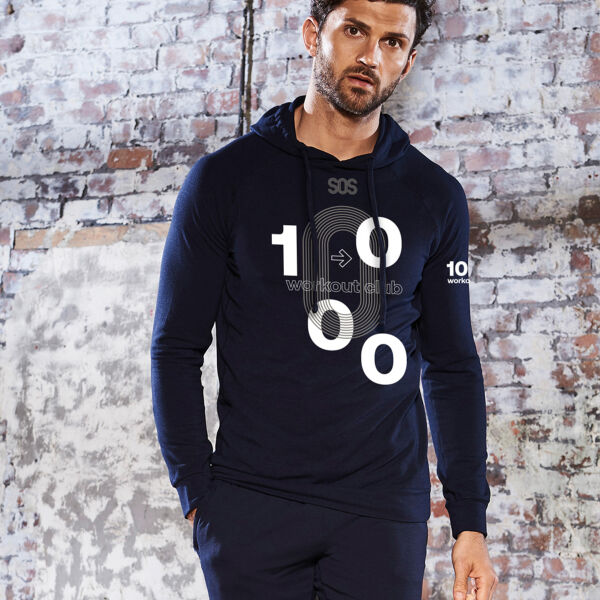 SOS  - 1000 Club Unisex Fitness Hoodie Thumbnail