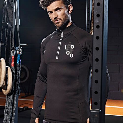 SOS  - 1000 Club Cool-Flex Half Zip Top Thumbnail