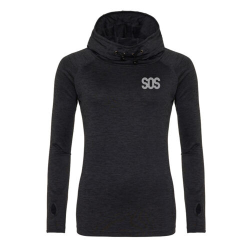 SOS  - Girlie Cowl Neck Top Thumbnail