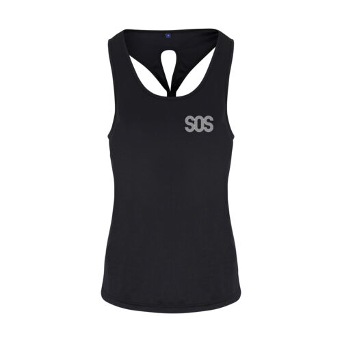 SOS  - Women's Yoga Knot Vest Thumbnail